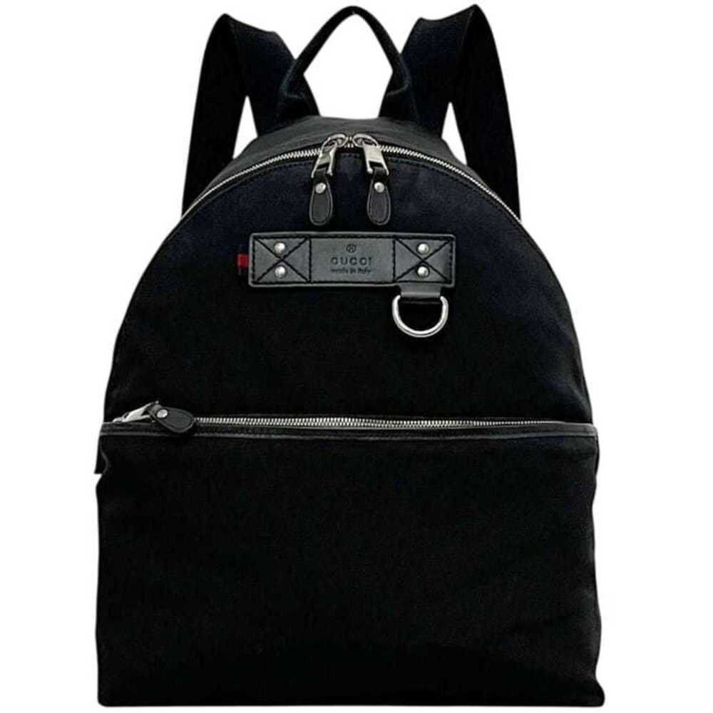 GUCCI Black Leather Backpack - Picture 2 of 11